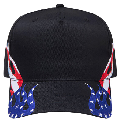 OTTO CAP® 5 Panel Mid Profile Baseball Cap Thumbnail