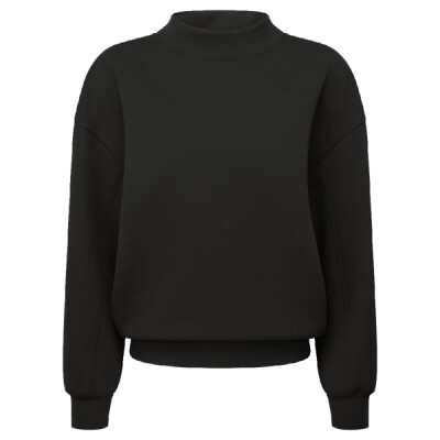 Women's Luxe Mock Neck Sweatshirt Thumbnail